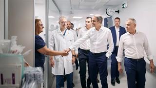 Επίσκεψη Μητσοτάκη στο ανακαινισμένο Τμήμα Επεγόντων Περιστατικών του ΚΑΤ