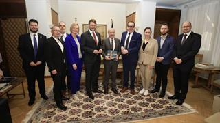 Συνάντηση Βαρτζόπουλου με αντιπροσωπεία Γερμανών βουλευτών του CDU και εκπροσώπους του Ιδρύματος Konrad-Adenauer-Stiftung