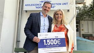 Οι εργαζόμενοι της UCB στηρίζουν τη Μονάδα Προστασίας Παιδιού ''Άγιος Ανδρέας''