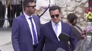 Γεωργιάδης στην κηδεία Μαζωνάκη: Συγγνώμη που το σύστημα δεν μπόρεσε να τον προστατέψει